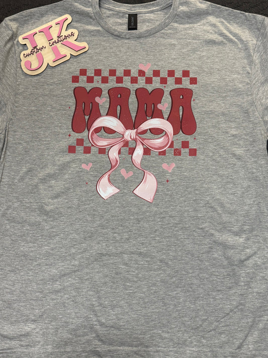 Valentine Mama with Bow, Matching Set