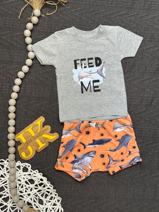Hungry Little Shark, Feed Me