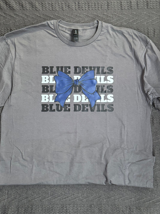 Blue Devils with Bow