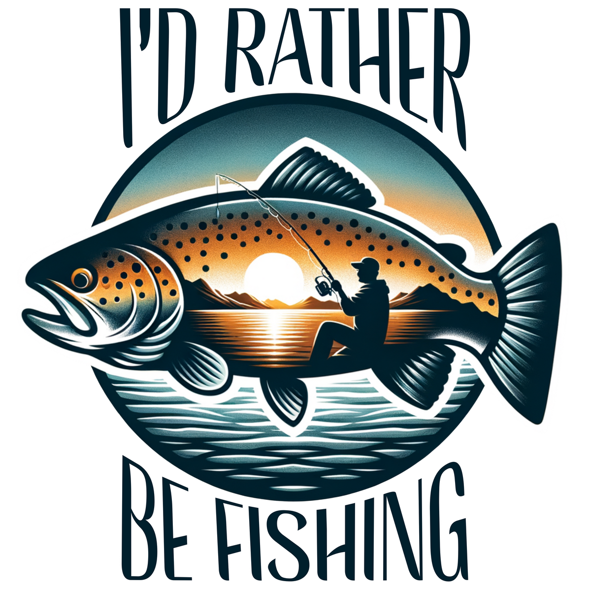 I'd Rather Be Fishing on my Boat
