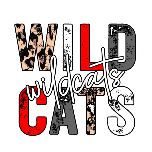 Red Wildcats with Leopard