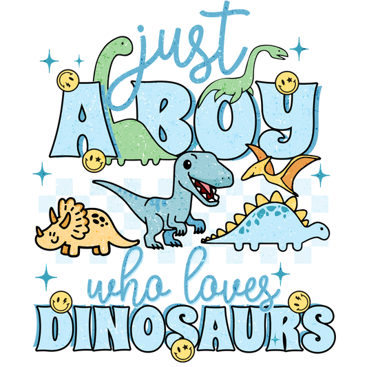 Just a Boy Who Loves Dinosaurs