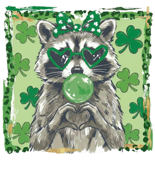 Just a Lucky Raccoon