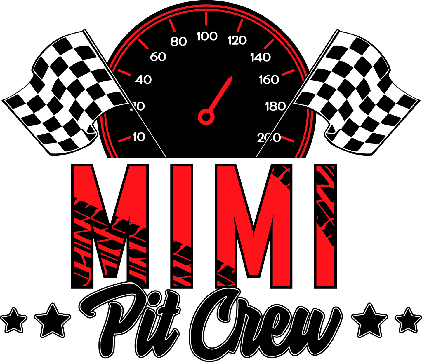 Pit Crew for the Birthday Racer
