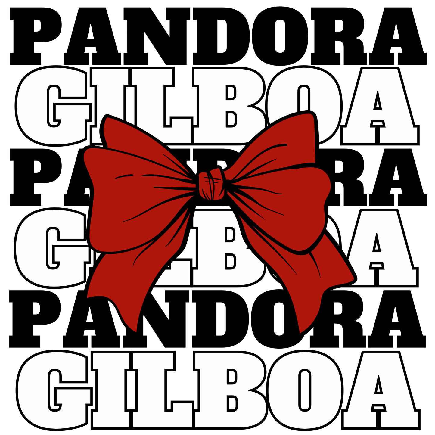 Pandora Gilboa with Bow