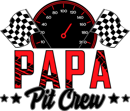 Pit Crew for the Birthday Racer