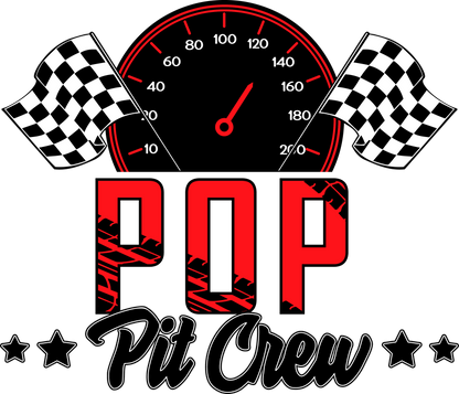 Pit Crew for the Birthday Racer