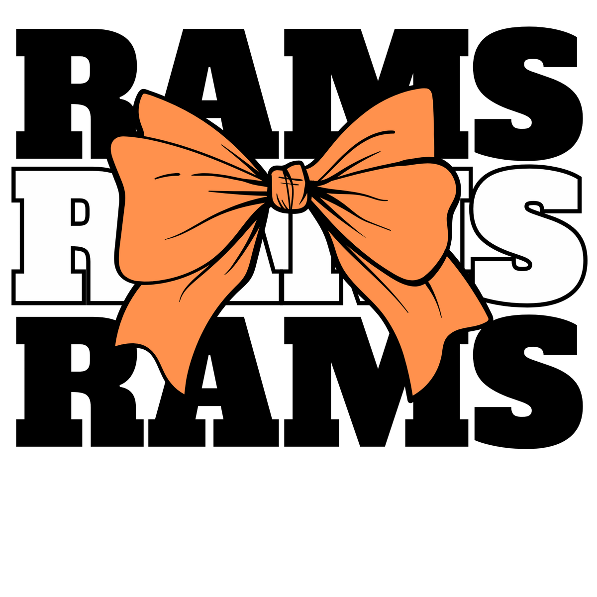 Rams with Bow