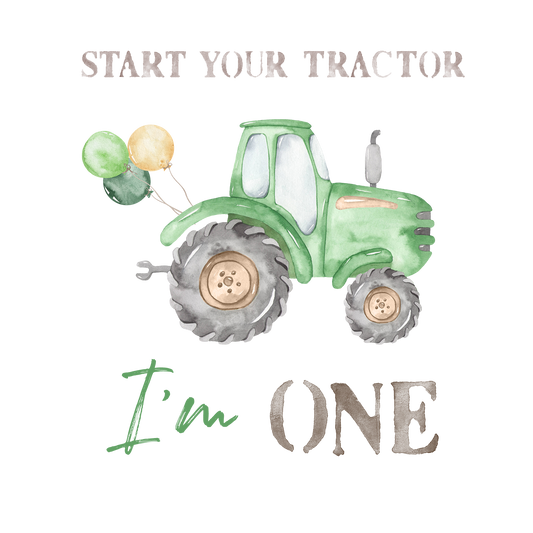 Start Your Tractor, I'm One
