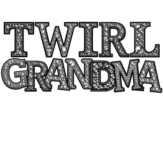 Faux Diamond Twirl Grandma
